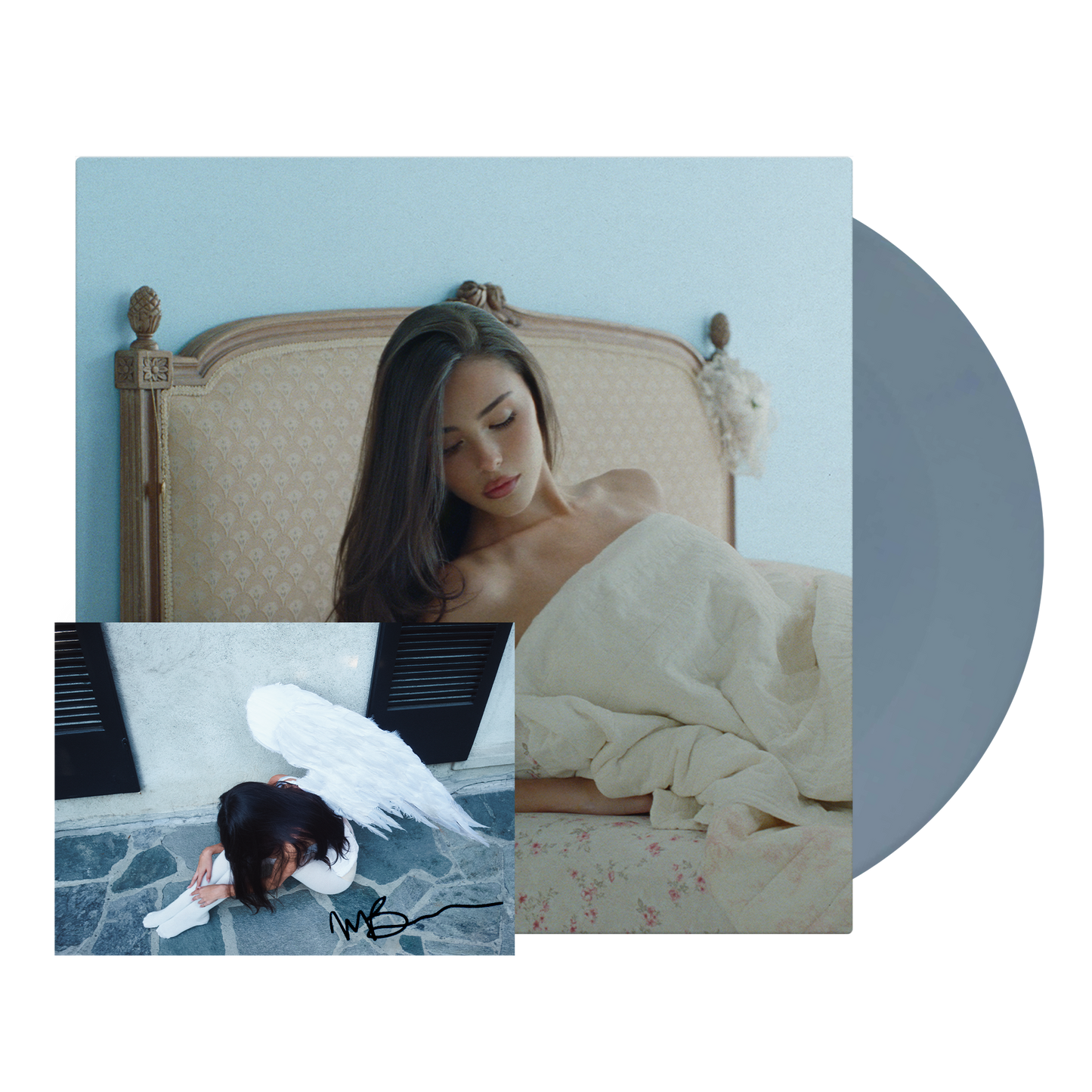 MADISON BEER - locket VINILO AUTOGRAFIADO D2C Exclusive Alternate Cover Dusty Blue
