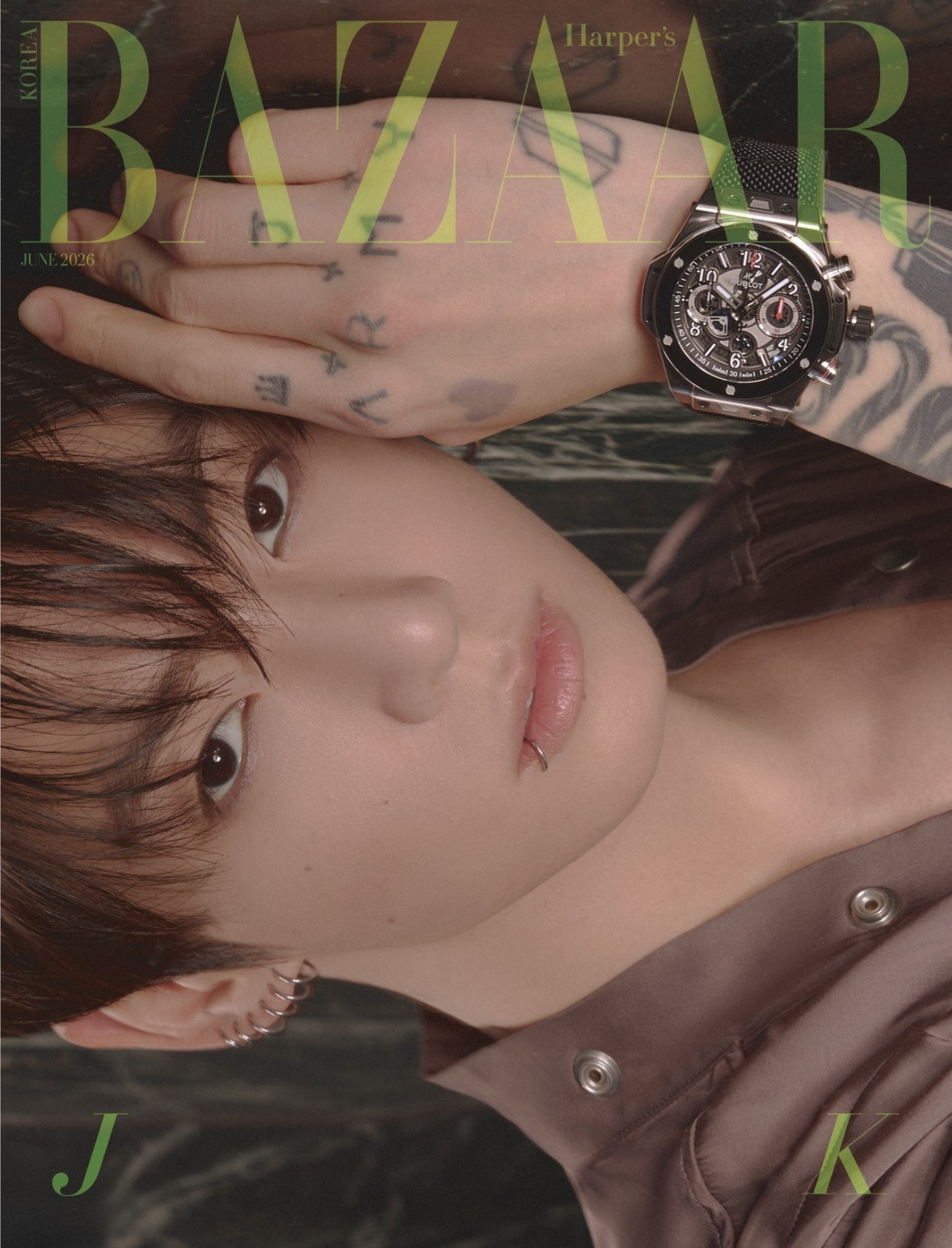 [PRE-ORDEN] JUNGKOOK Cover HARPER'S BAZAAR Magazine Junio 2026