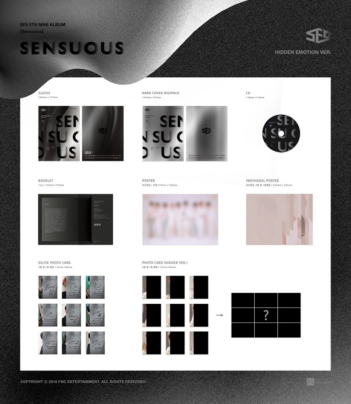 SF9 - Sensuous (5th Mini Album)