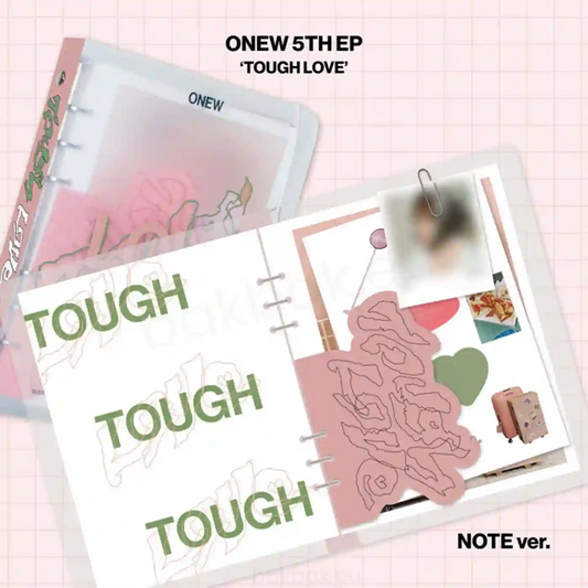 [PRE-ORDEN] ONEW (SHINEE) - TOUGH LOVE (5th Mini Album) NOTE Version