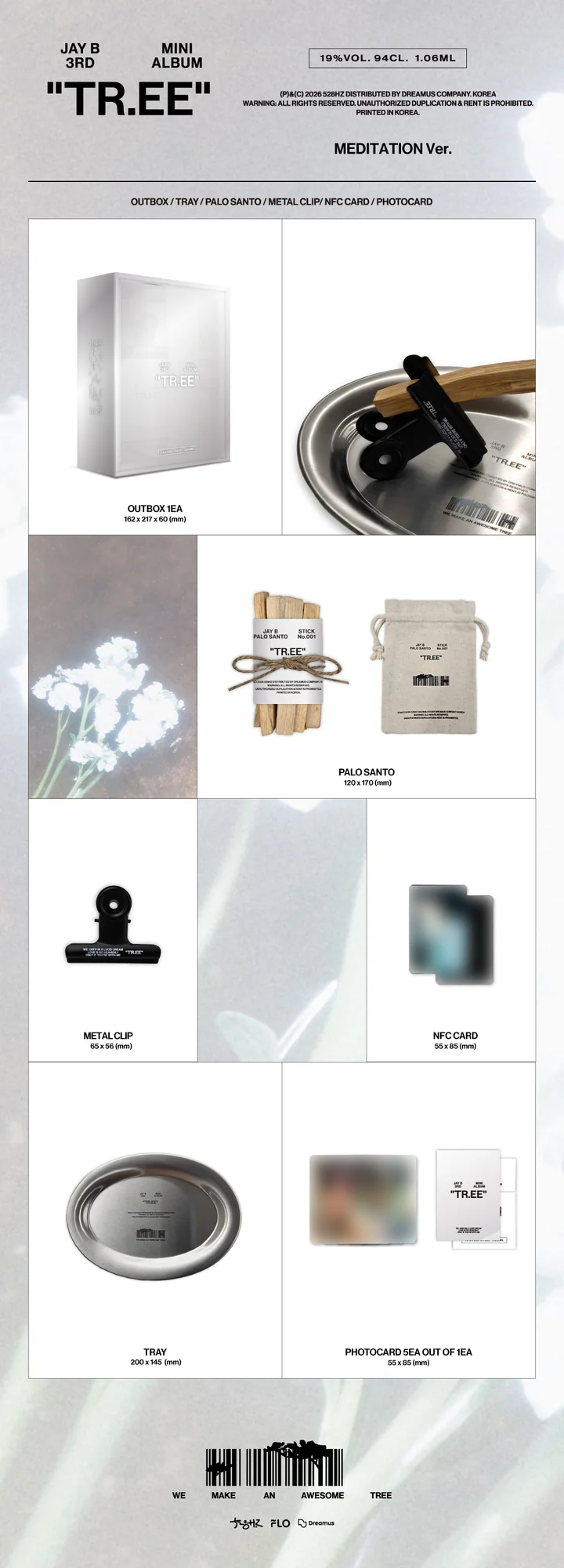 [PRE-ORDEN] JAY B (GOT7) - TR.EE (3rd Mini Album)