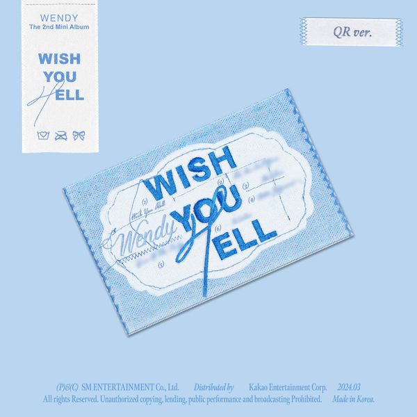 WENDY (RED VELVET) - WISH YOU HELL (2nd Mini Album) QR (Smart Album)