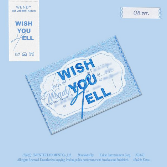 WENDY (RED VELVET) - WISH YOU HELL (2nd Mini Album) QR (Smart Album)