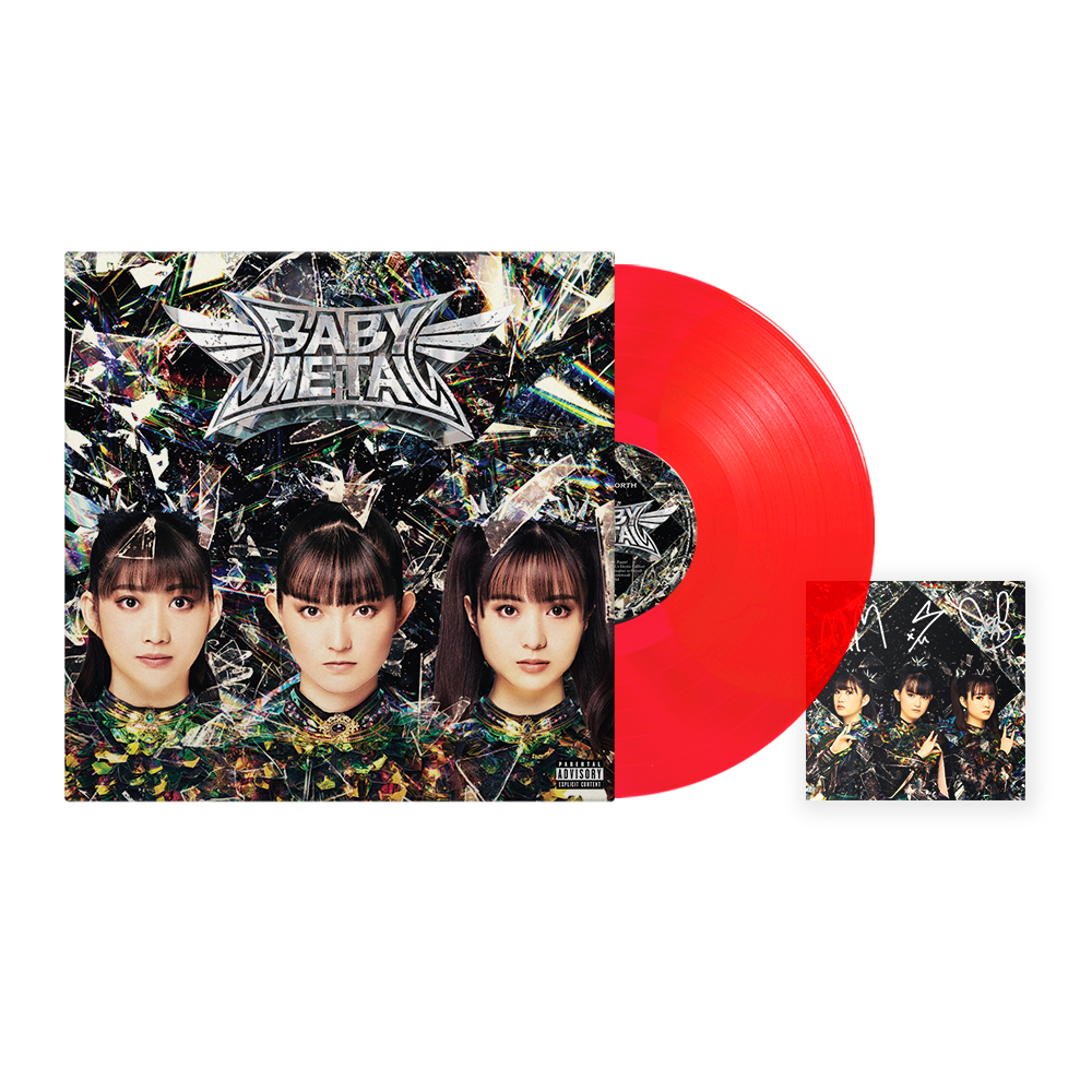 BABYMETAL - Metal Forth VINILO AUTOGRAFIADO Red