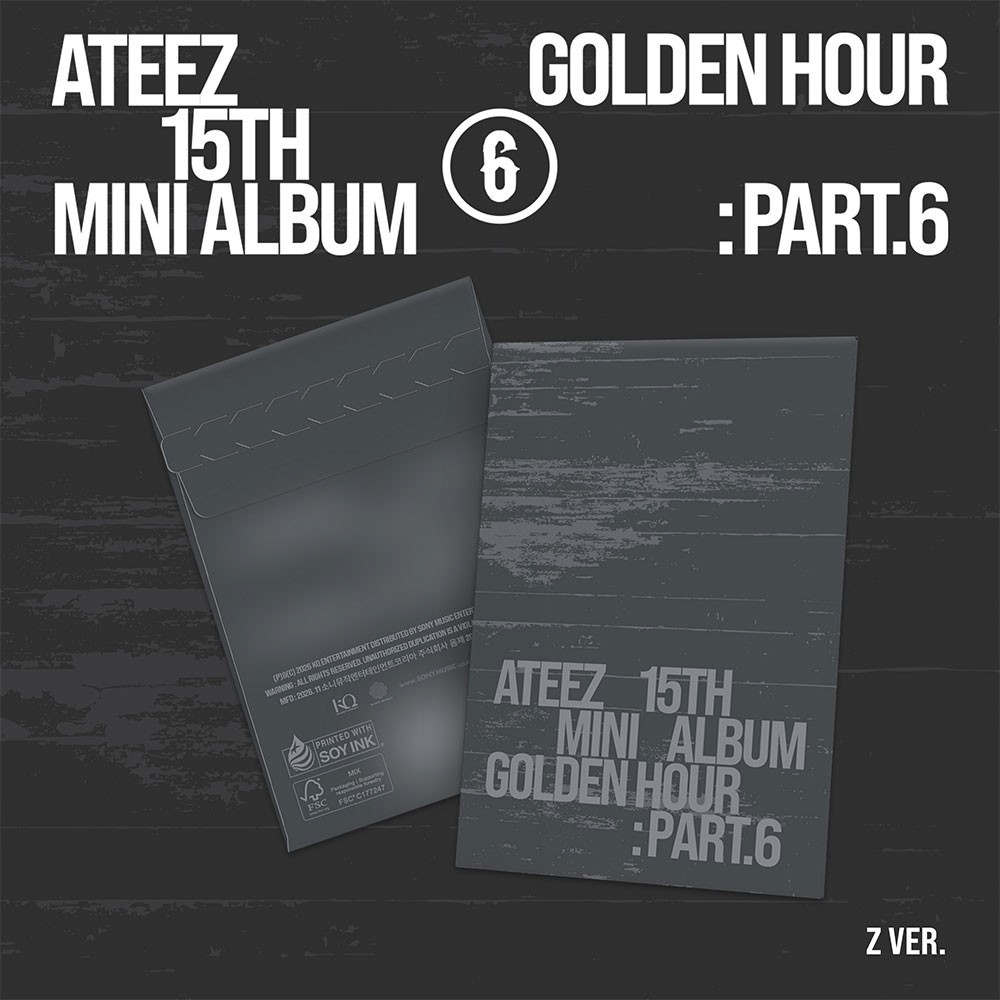 [PRE-VENTA] ATEEZ - GOLDEN HOUR : PART.6 (15th Mini Album) POCAALBUM