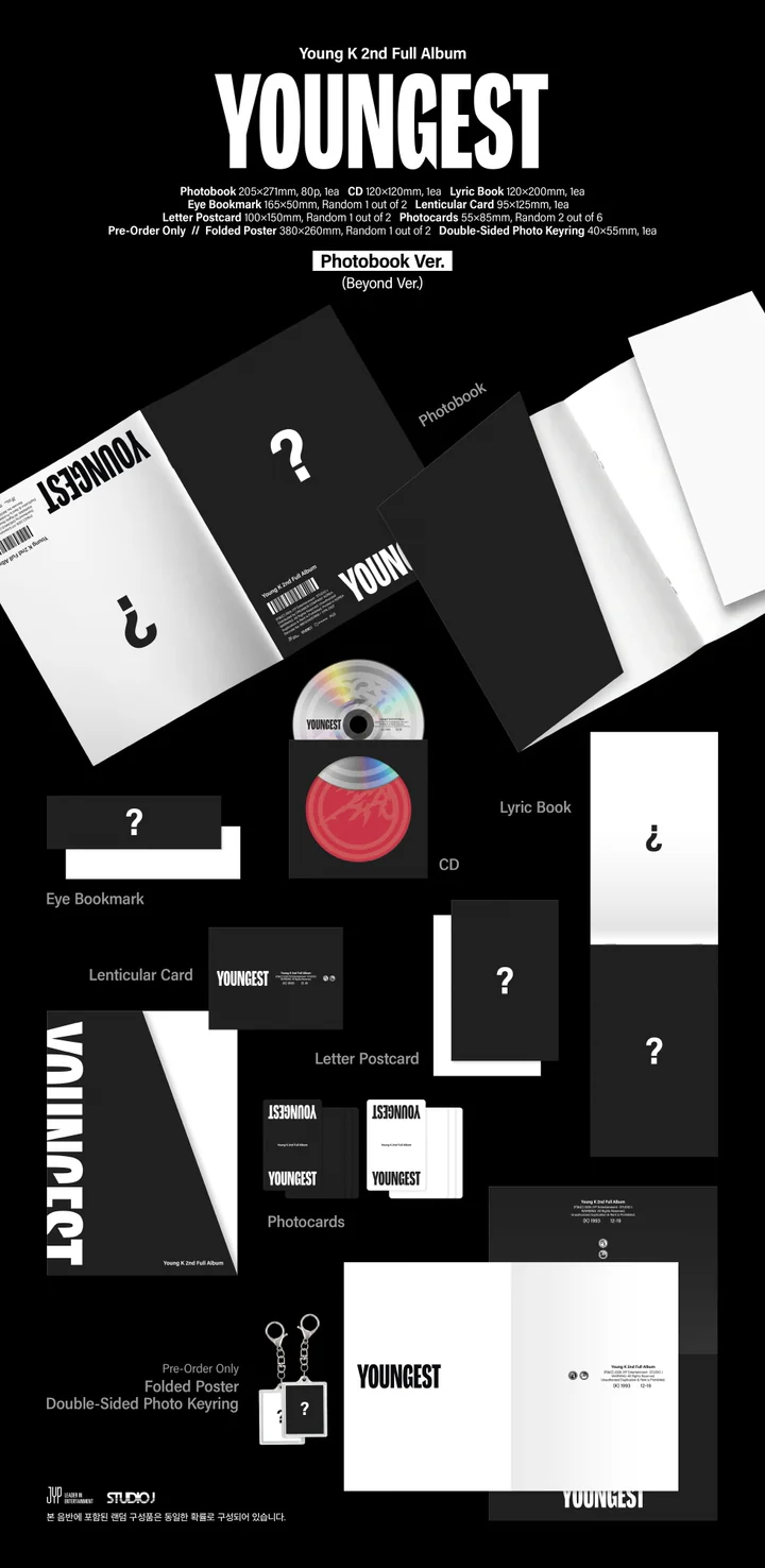 [PRE-VENTA] YOUNG K (DAY6) - YOUNGEST (2nd Full Album)