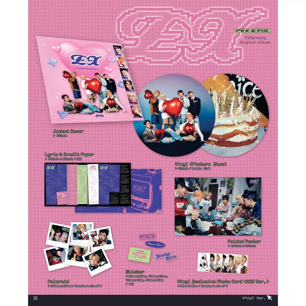 P1HARMONY - EX (1st English Album) VINILO Target Exclusive