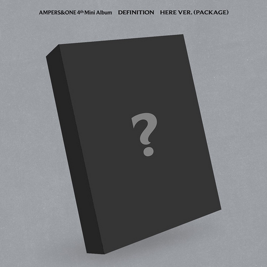 [PRE-ORDEN] AMPERS&ONE - DEFINITION (4th Mini Album) HERE Version