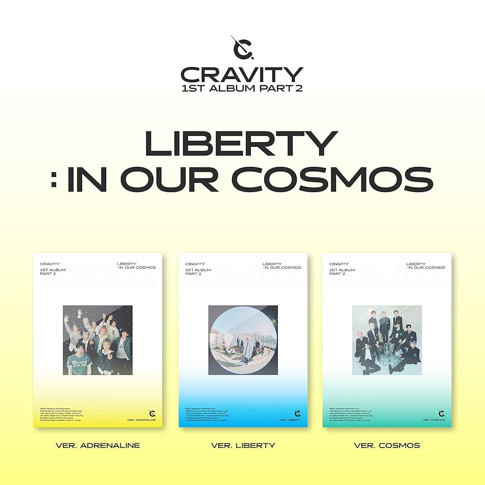 CRAVITY - LIBERTY : IN OUR COSMOS (1st Album) PART.2