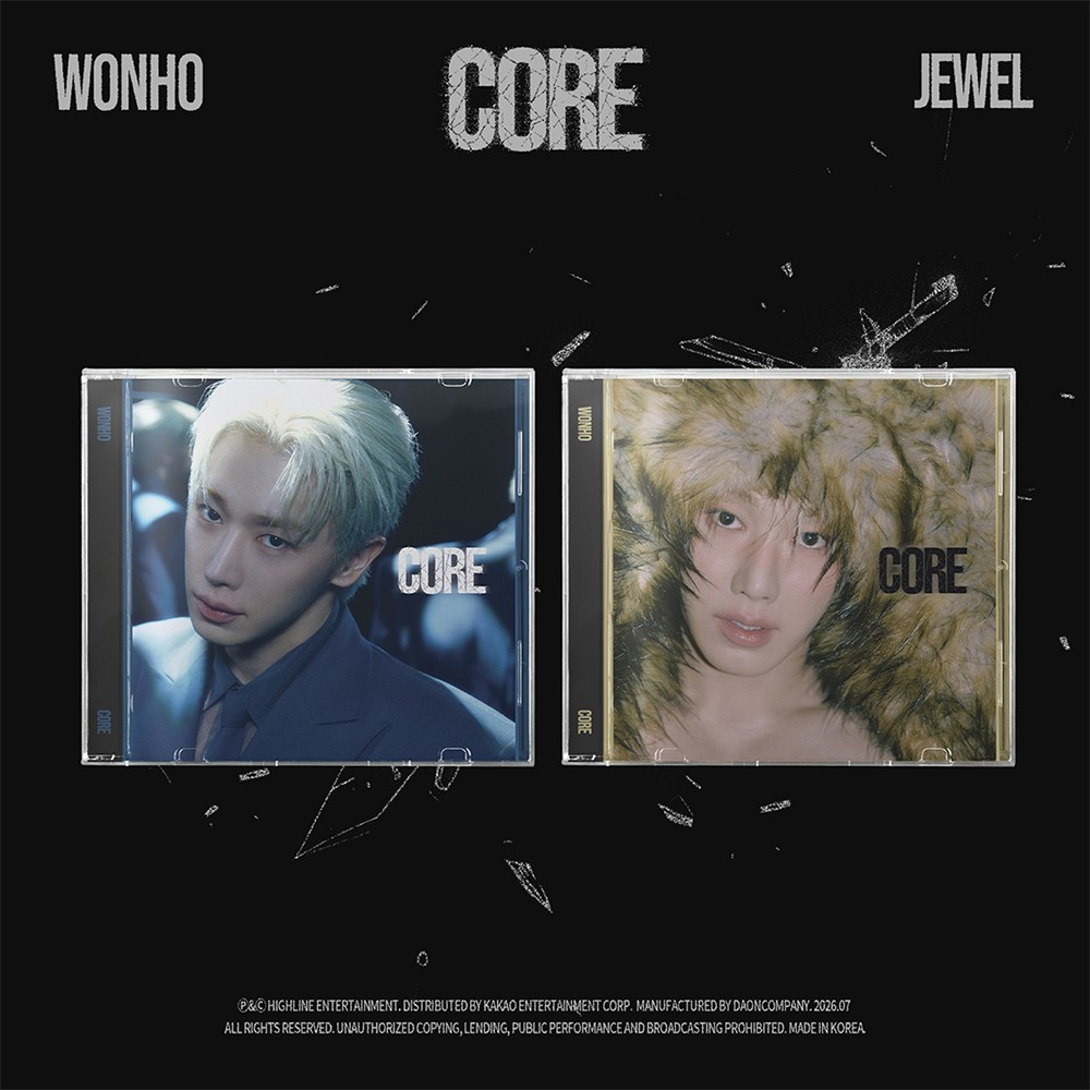 WONHO - CORE EP Album JEWEL CASE
