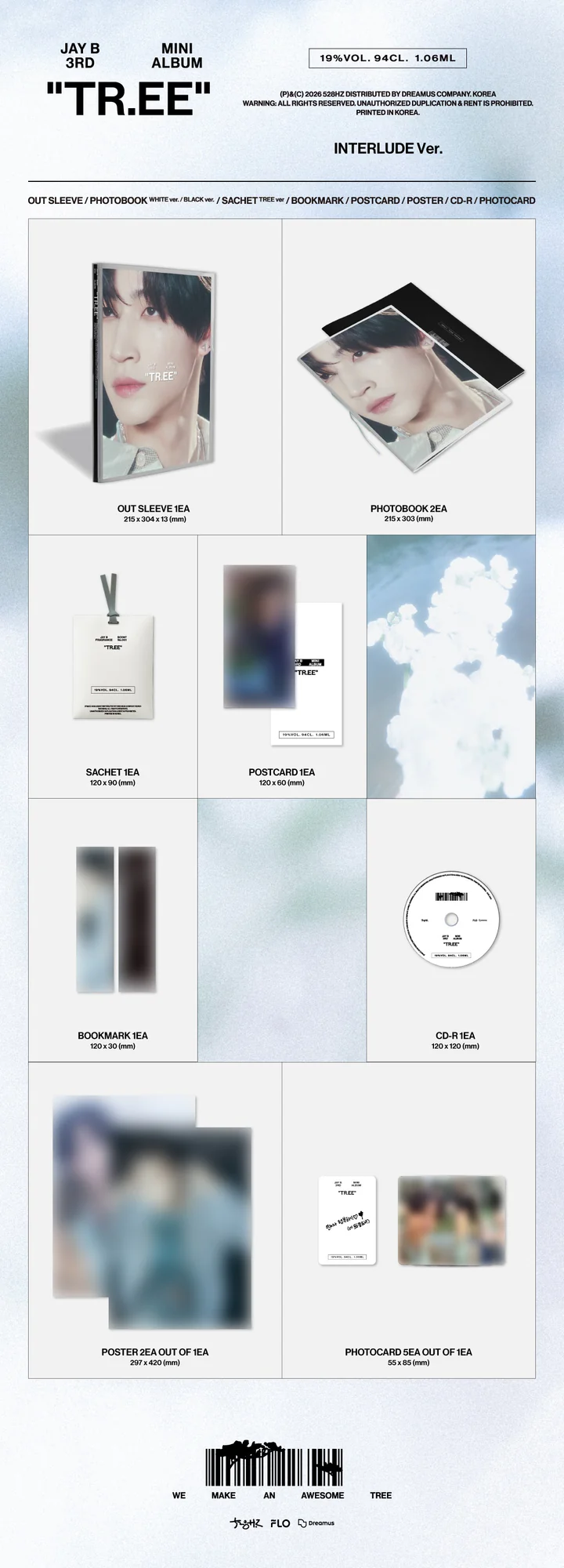 [PRE-ORDEN] JAY B (GOT7) - TR.EE (3rd Mini Album)