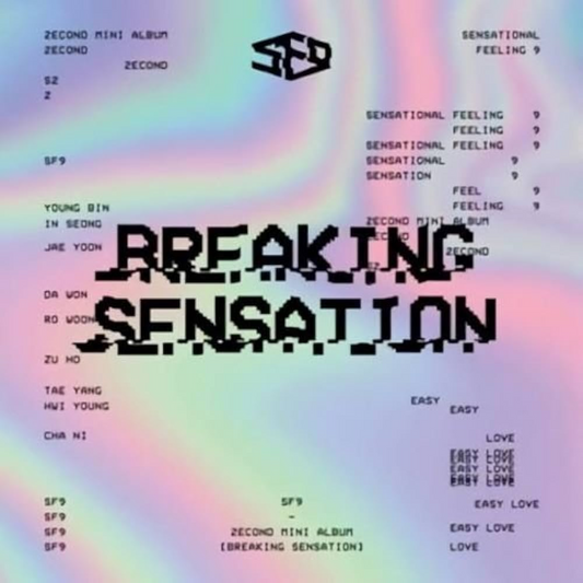 SF9 - Breaking Sensation (2nd Mini Album)