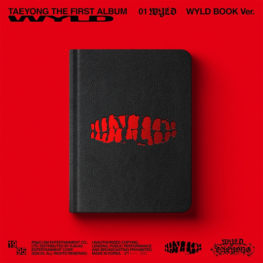 TAEYONG (NCT) - WYLD (1st Album) WYLD BOOK