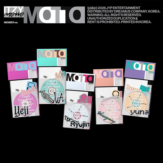 ITZY - MOTTO (Mini Album) MEMBER