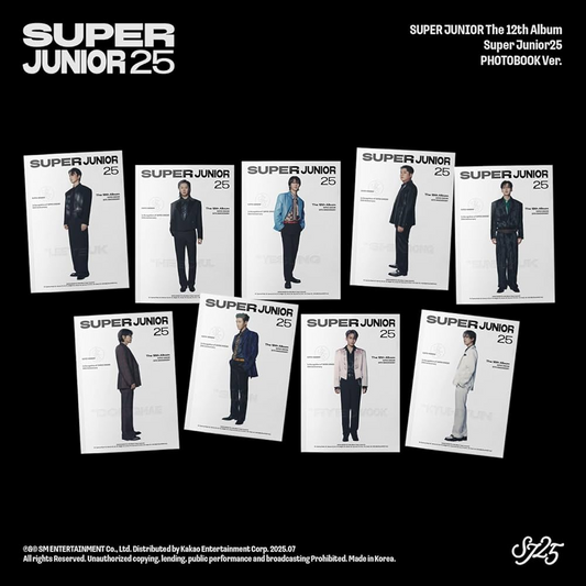 SUPER JUNIOR - SUPER JUNIOR25 (12th Album) PHOTOBOOK