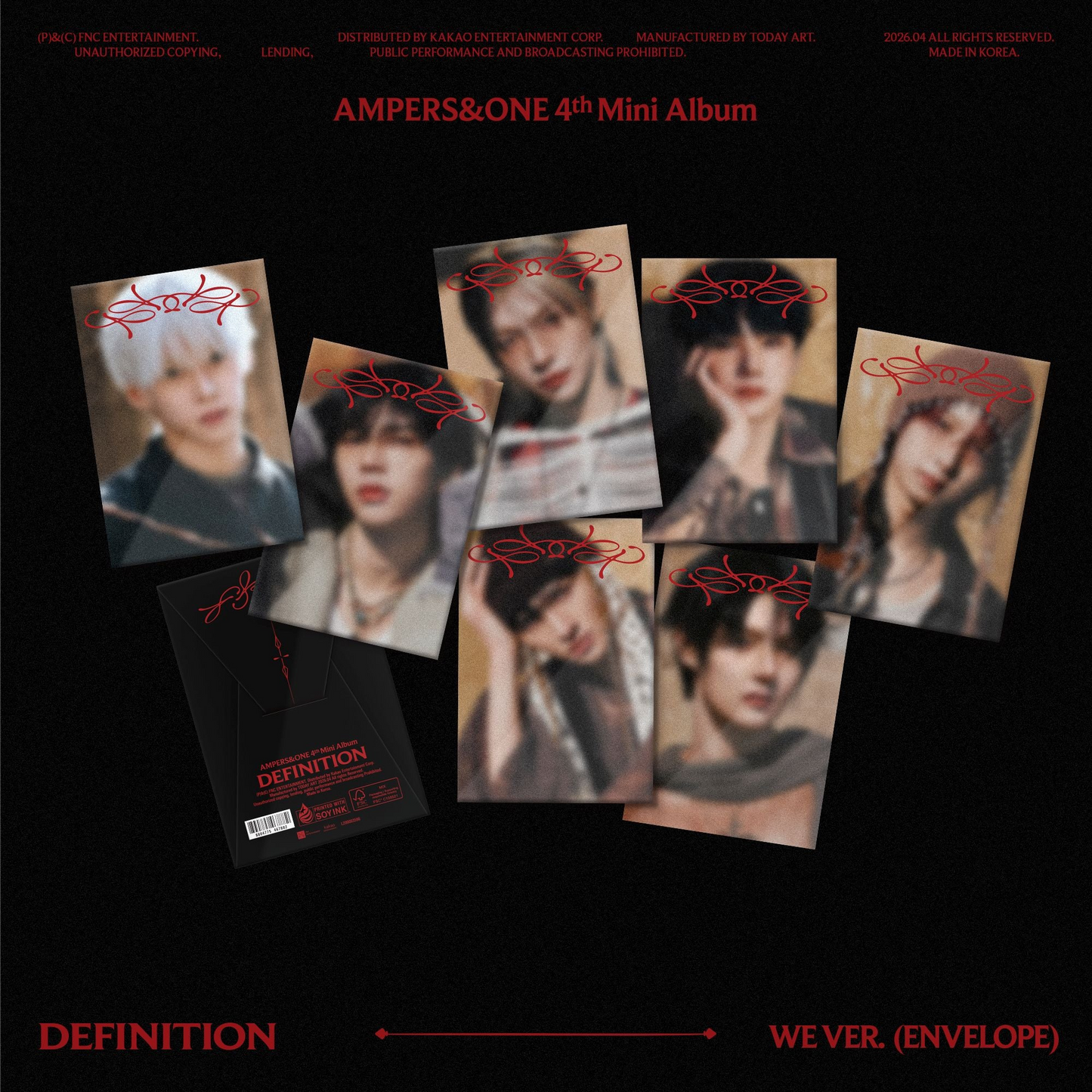 AMPERS&ONE - DEFINITION (4th Mini Album) WE Version