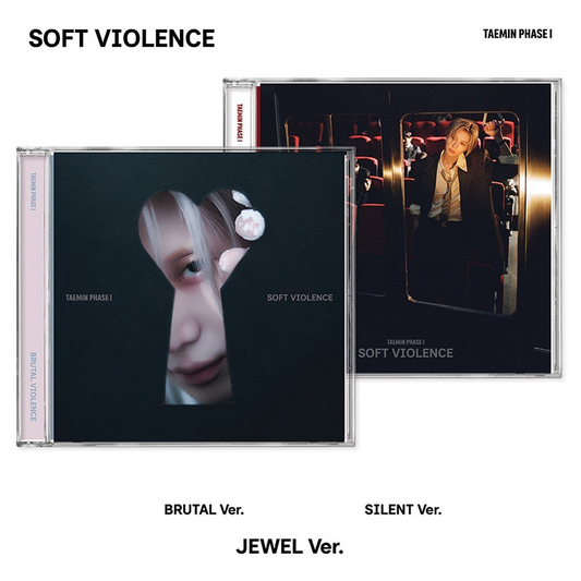 TAEMIN (SHINEE) - PHASE I : SOFT VIOLENCE Jewel Case