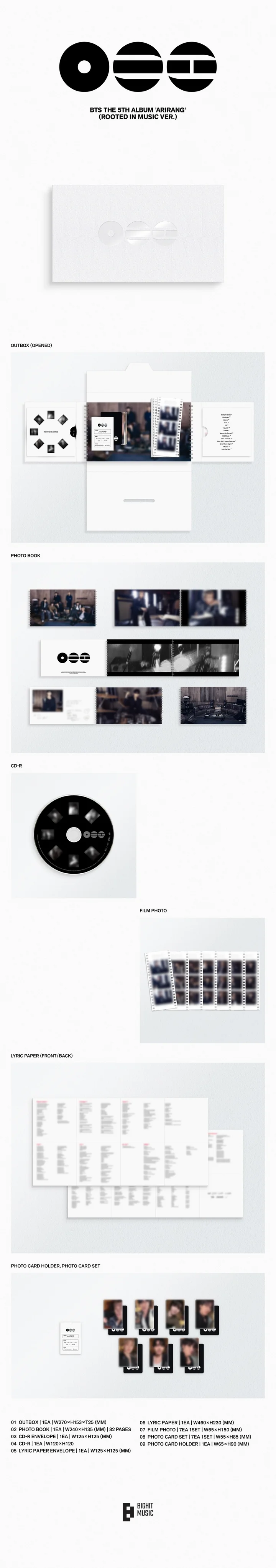 BTS - ARIRANG (5th Album)