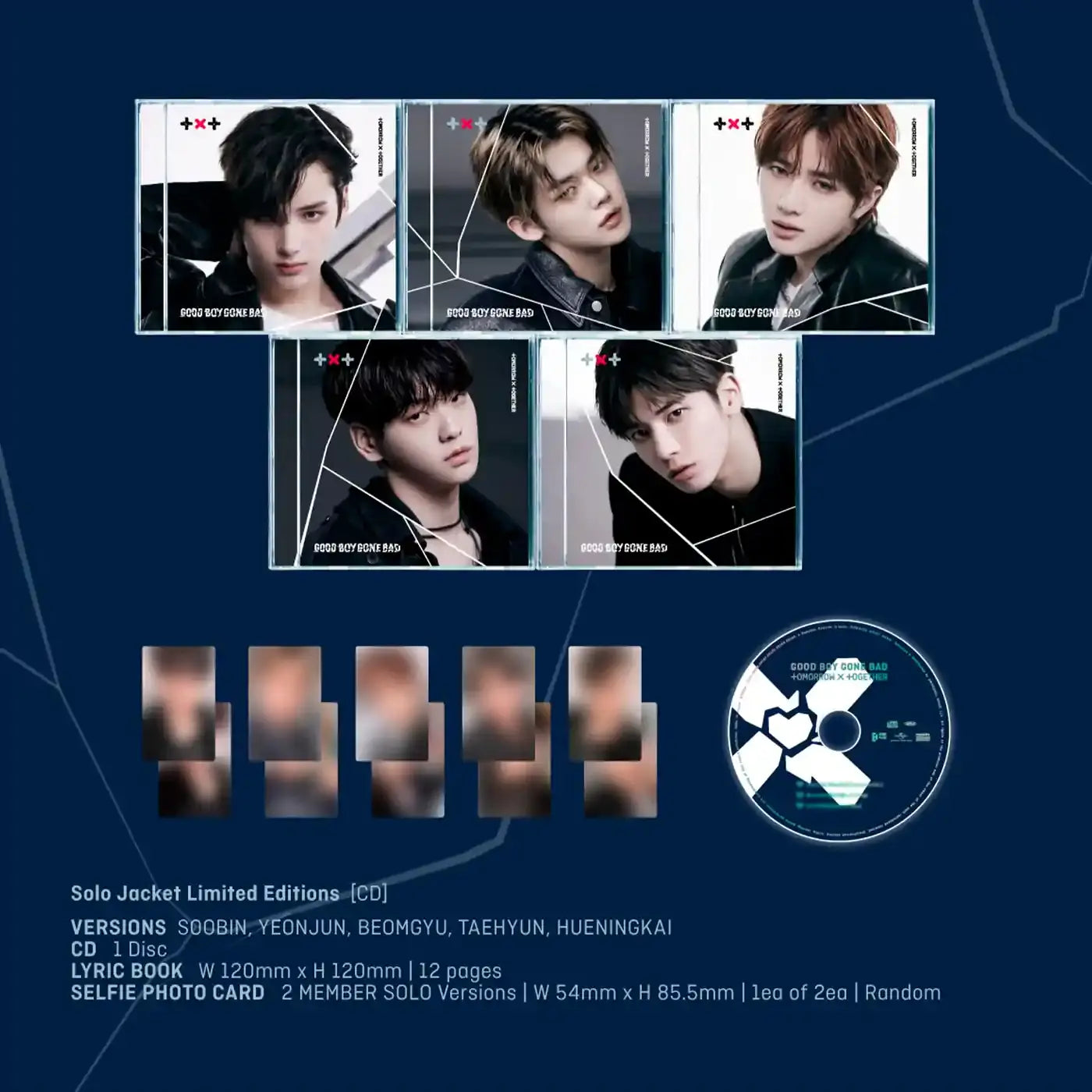 TXT - Good boy gone bad CD Solo Limited Edition