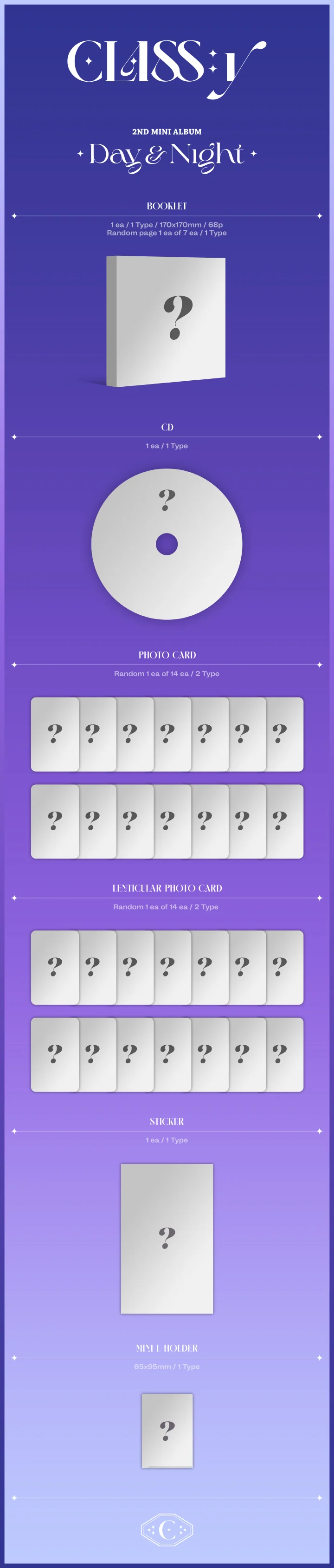 CLASS:Y - Day & Night (2nd Mini Album)