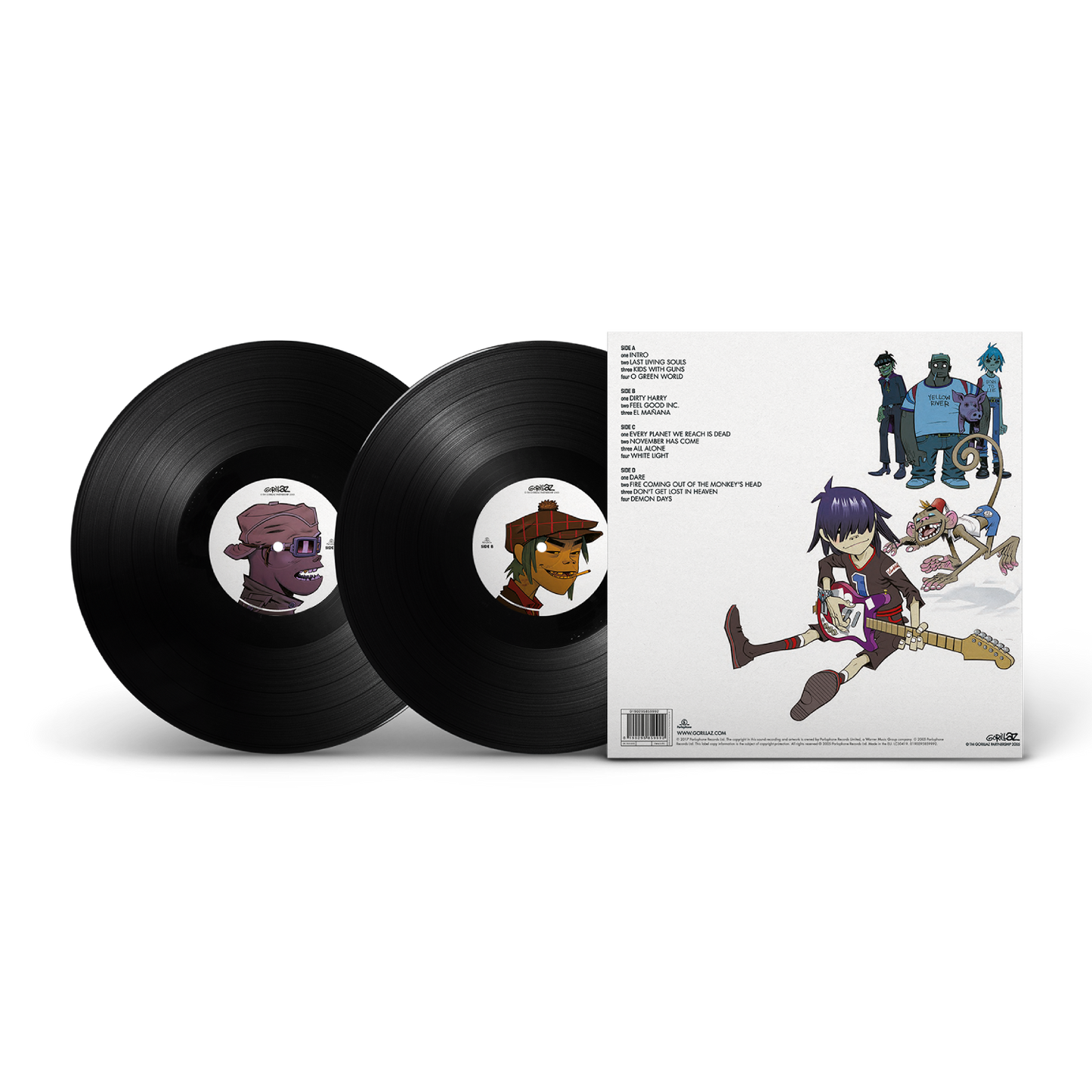 GORILLAZ - Demon days VINILO