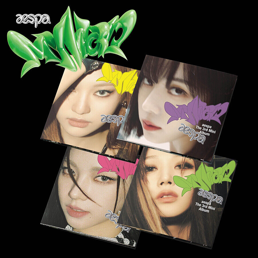 AESPA - MY WORLD (3rd Mini Album) Poster Version