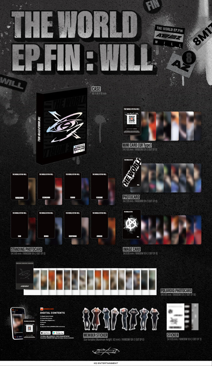 ATEEZ - THE WORLD EP.FIN : WILL (2nd Album) PLATFORM