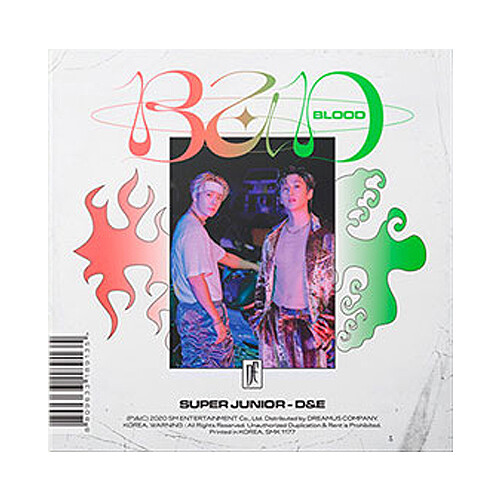 SUPER JUNIOR D&E - Bad Blood (4th Mini Album)