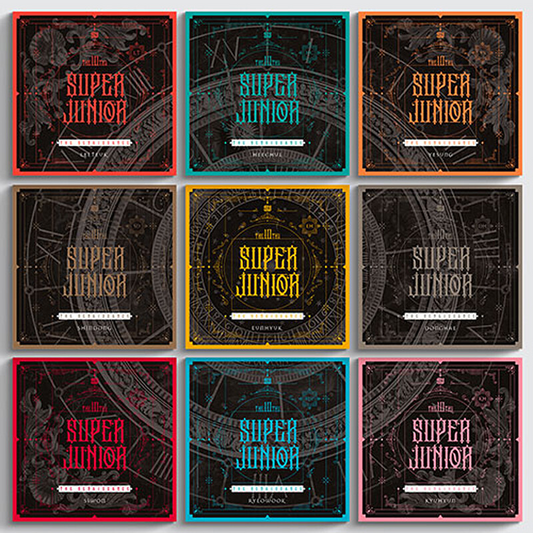 SUPER JUNIOR - The Renaissance (10th Album) SQUARE STYLE