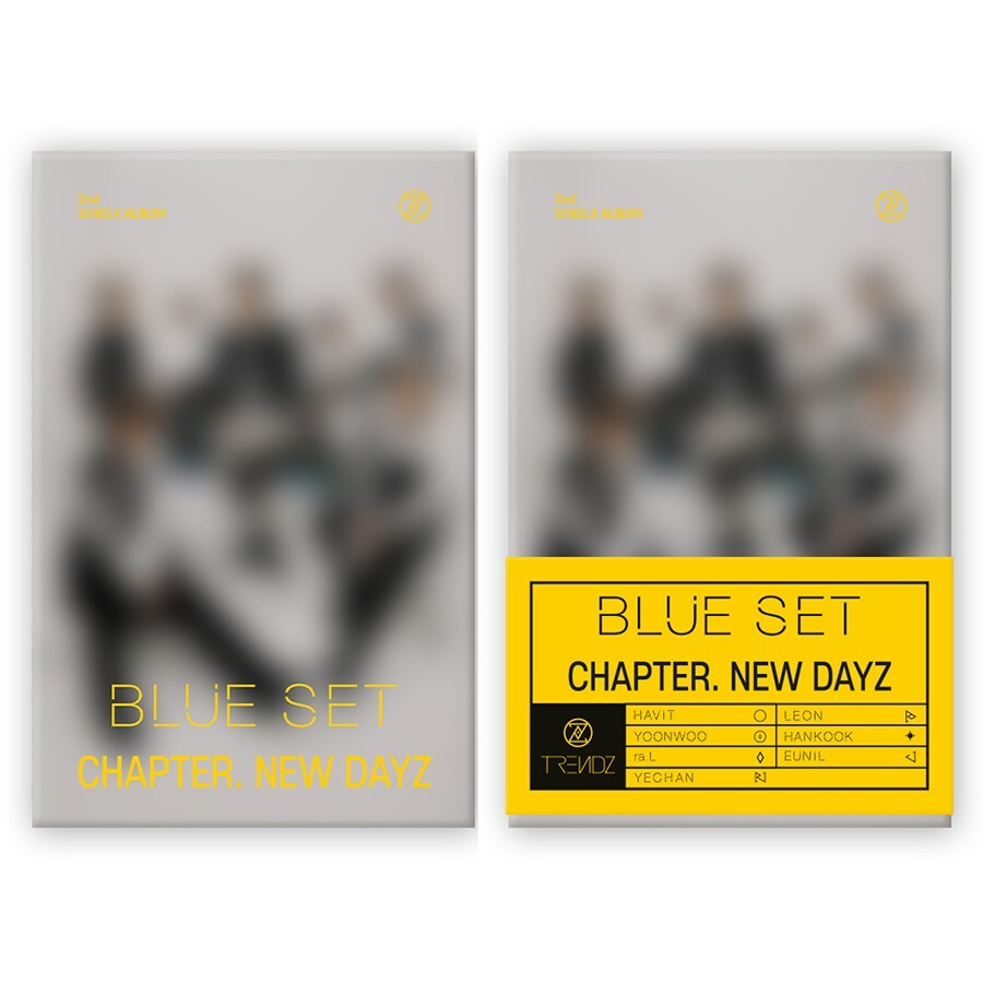TRENDZ - BLUE SET Chapter. NEW DAYZ (2nd Single Album) POCAALBUM
