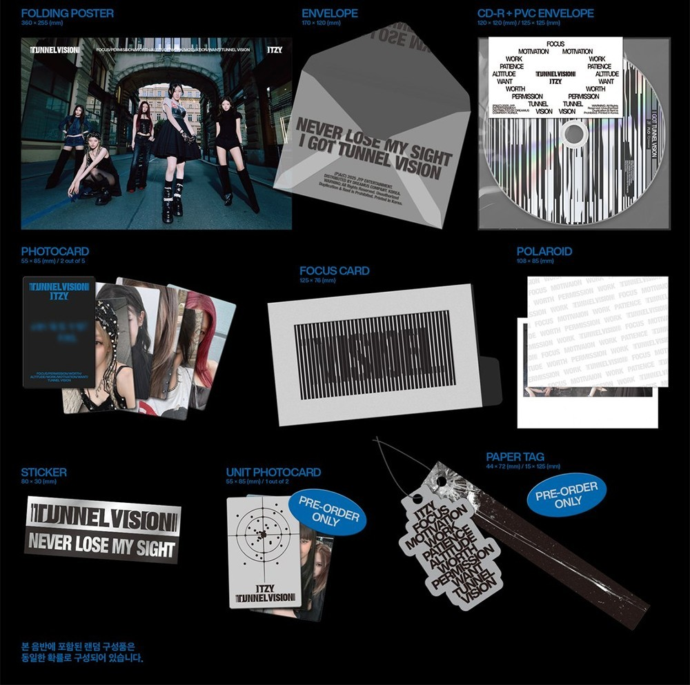 ITZY - TUNNEL VISION PHOTOBOOK