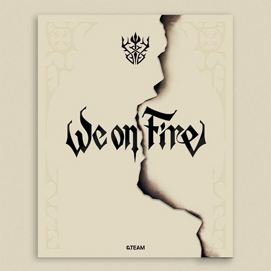 &TEAM - WE ON FIRE (3rd EP Album) LIMITED EDITION