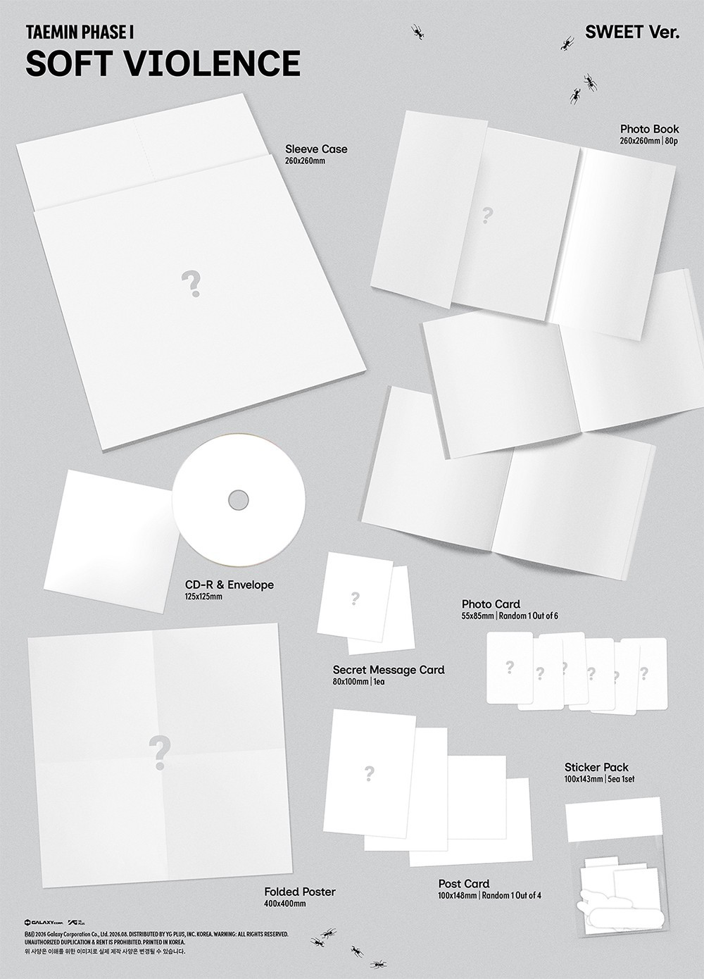 [PRE-VENTA] TAEMIN (SHINEE) - PHASE I : SOFT VIOLENCE
