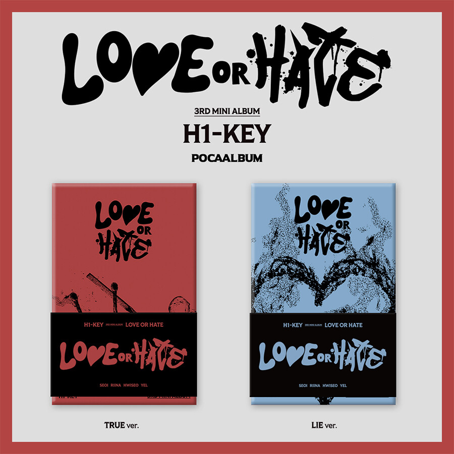 H1-KEY - LOVE OR HATE (3rd Mini Album) POCAALBUM
