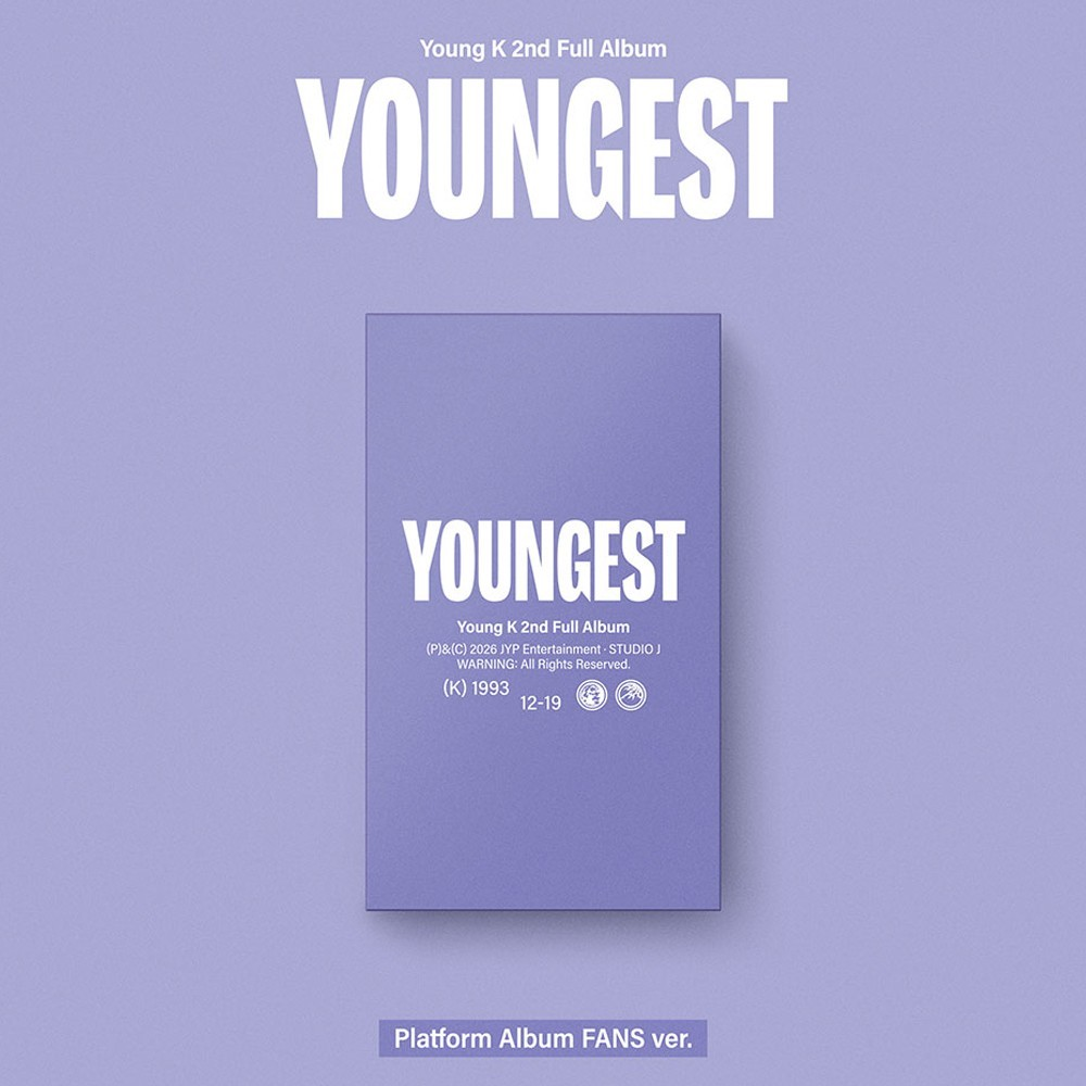 [PRE-VENTA] YOUNG K (DAY6) - YOUNGEST (2nd Full Album) PLATFORM ALBUM FANS