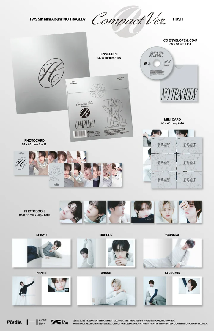 TWS - NO TRAGEDY (5th Mini Album) COMPACT Version