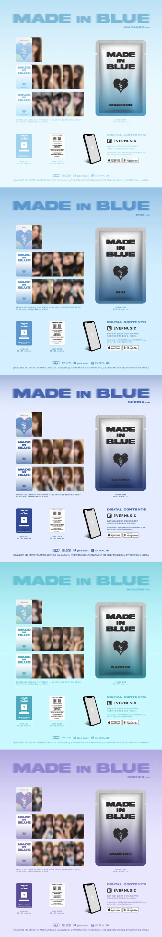 MADEIN S - MADE IN BLUE Platform EVER