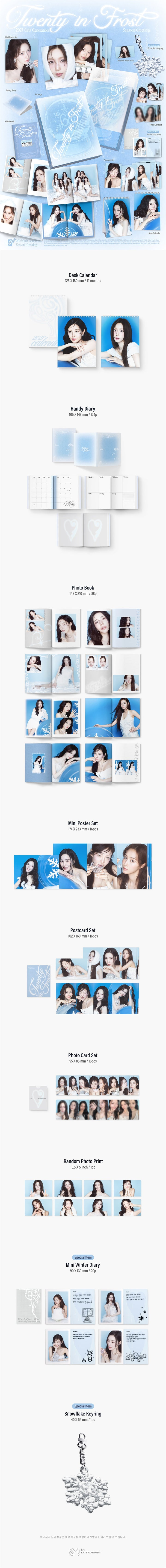 [PRE-VENTA] GIRLS' GENERATION - Twenty in Frost 2027 SEASON'S GREETINGS