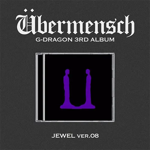 G-DRAGON (BIGBANG) - ÜBERMENSCH (3rd Album) JEWEL CASE VER. INTERNACIONAL