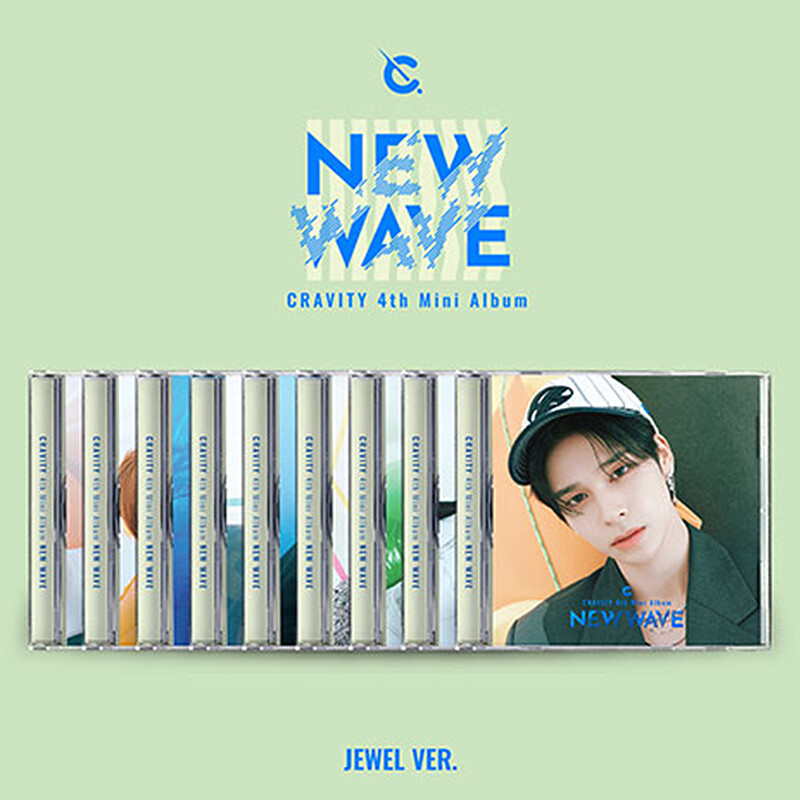 CRAVITY - NEW WAVE (4th Mini Album) Jewel Case