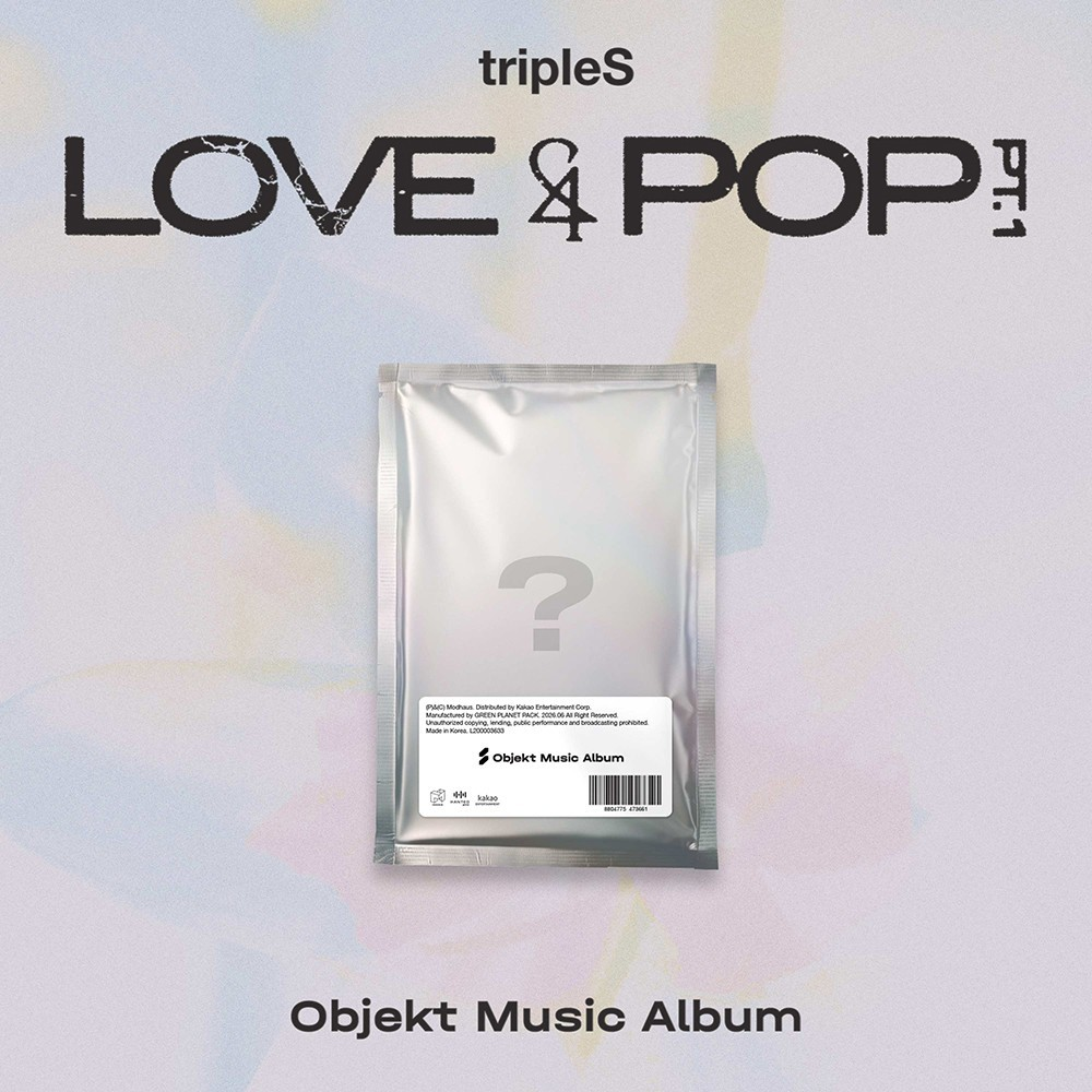 [PRE-ORDEN] TRIPLES - LOVE & POP PT.1 OBJEKT Music Album