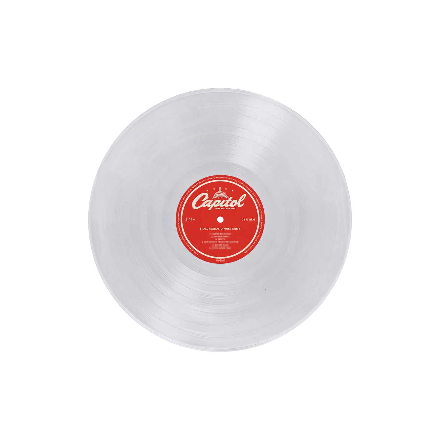 NIALL HORAN- Dinner Party VINILO Indie Exclusive (Wine Glass Clear)
