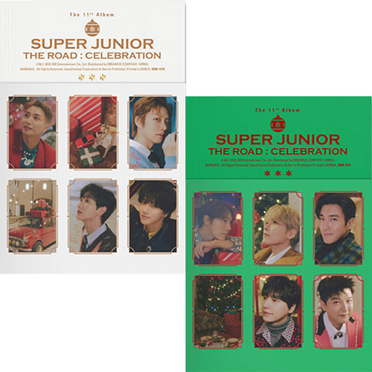 SUPER JUNIOR - Vol.2 The Road : Celebration (11th Album)