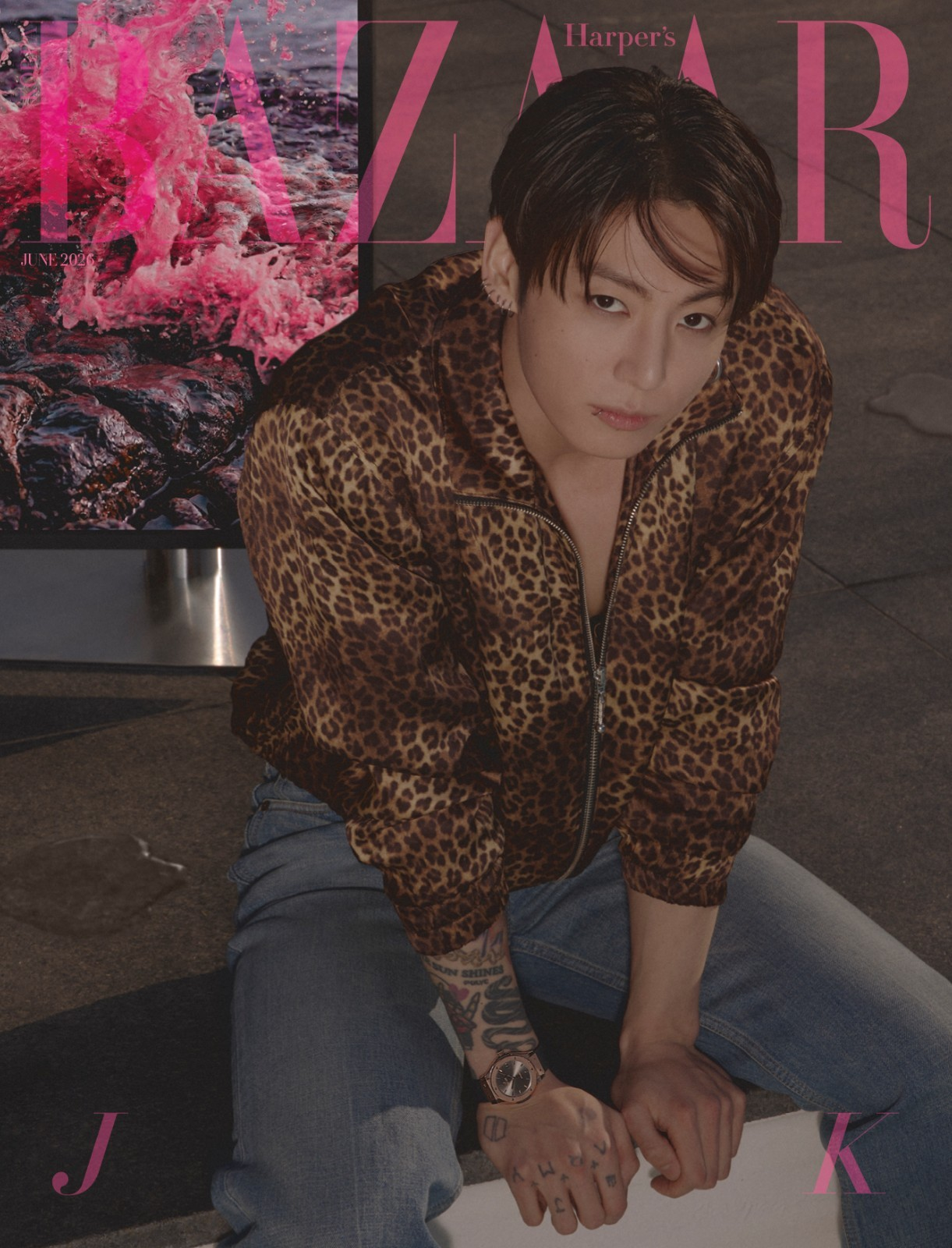 [PRE-ORDEN] JUNGKOOK Cover HARPER'S BAZAAR Magazine Junio 2026