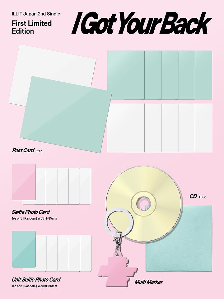 [PRE-ORDEN] ILLIT - I GOT YOUR BACK (JAPAN 2nd Single Album) LIMITED EDITION