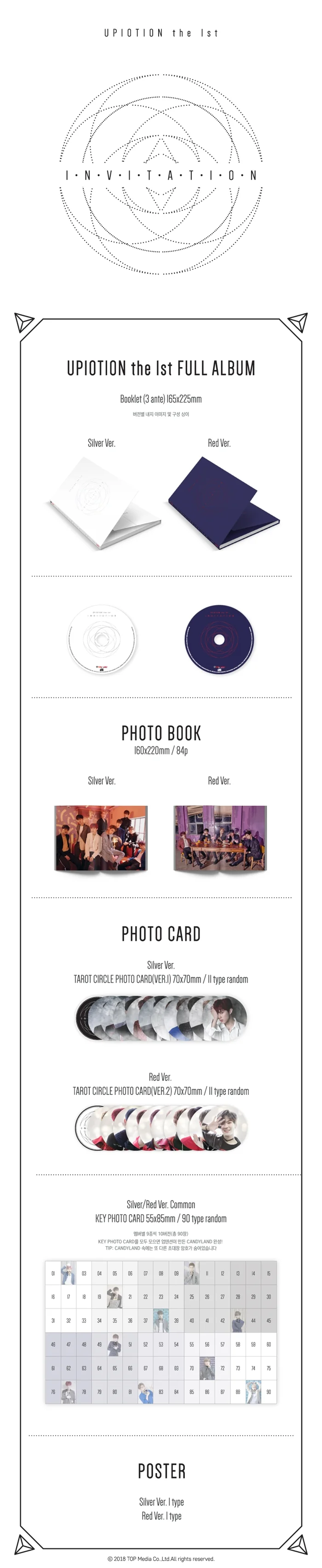 UP10TION - Invitation (1st Album)