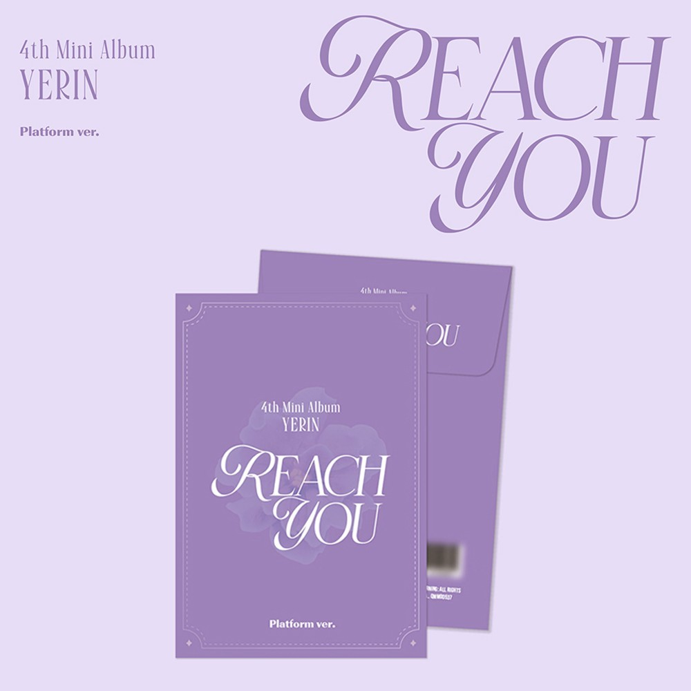 [PRE-ORDEN] YERIN (GFRIEND) - REACH YOU (4th Mini Album) PLATFORM