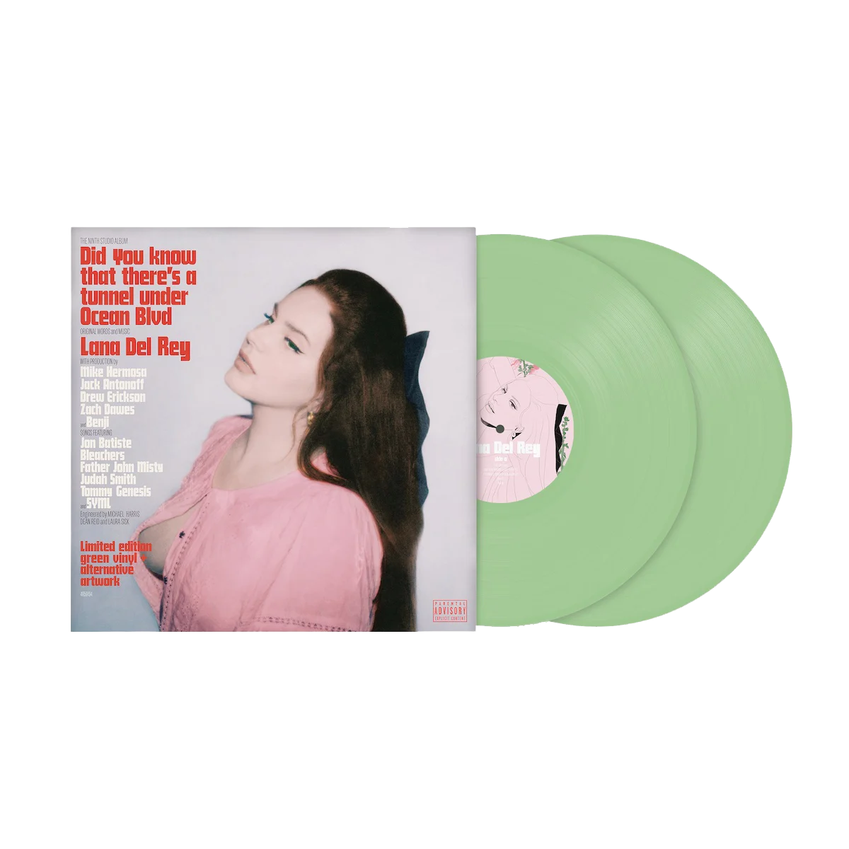 LANA DEL REY - Did you know that there's a tunnel under Ocean Blvd VINILO (Limited Green)