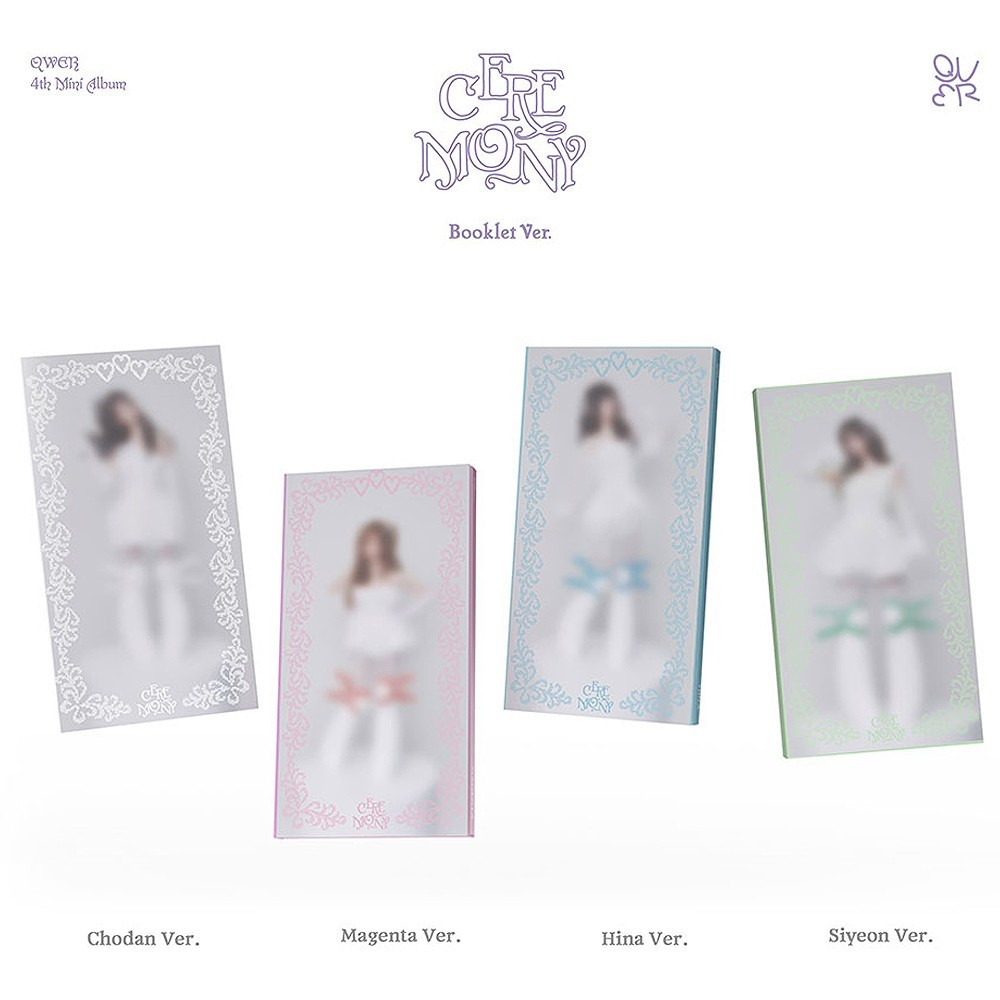 QWER - CEREMONY (4th Mini Album) BOOKLET Version