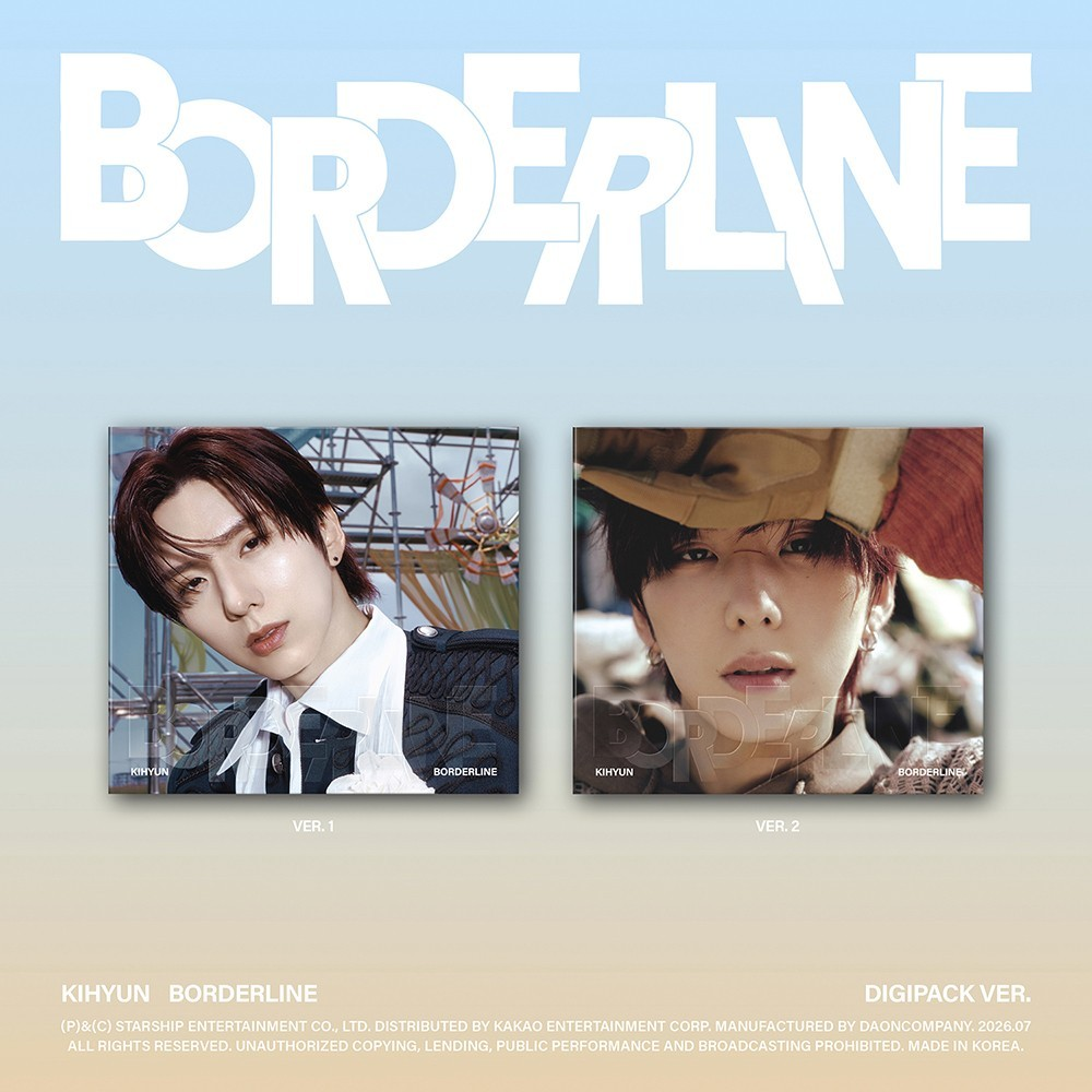 KIHYUN (MONSTA X) - BORDERLINE (DIGIPACK Version)